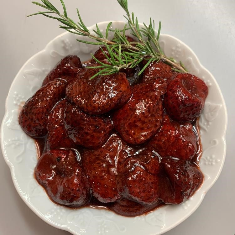 Rosemary Roasted Strawberries