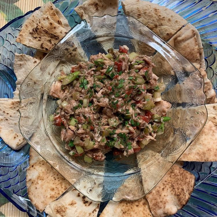 Lime and Elderberry Tuna Salad