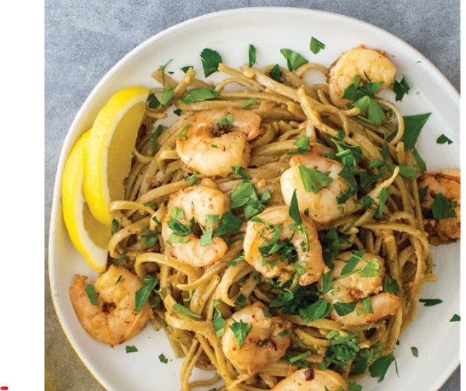 Butter Lemon Garlic Dill Shrimp Scampi