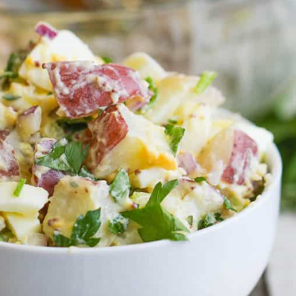 Basil and Grapefruit Potato Salad - 2 Ways