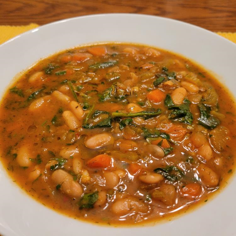 Italian Tomato & White Bean Soup