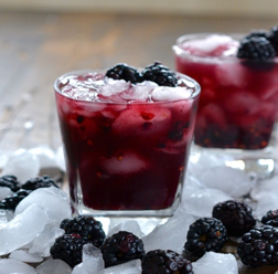 Blackberry Ginger Fizz