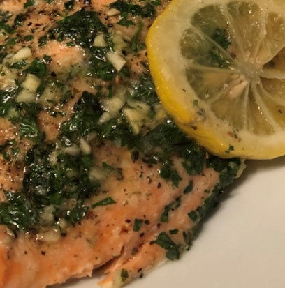 Garlic Lemon Salmon