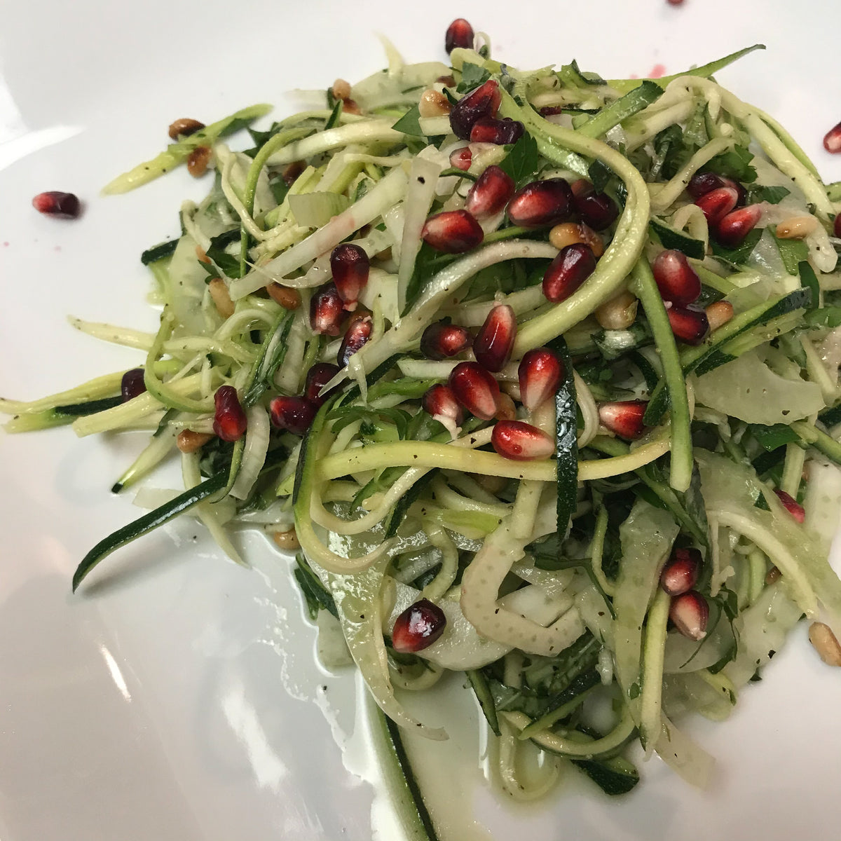Rosé Lemon Zoodles
