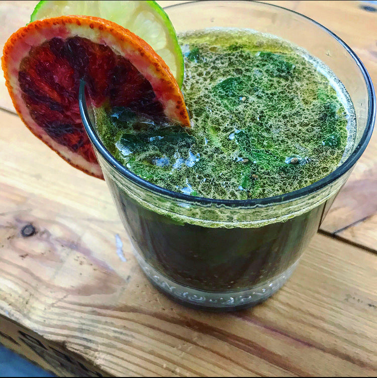 Blood Orange & Basil Mojito Cooler