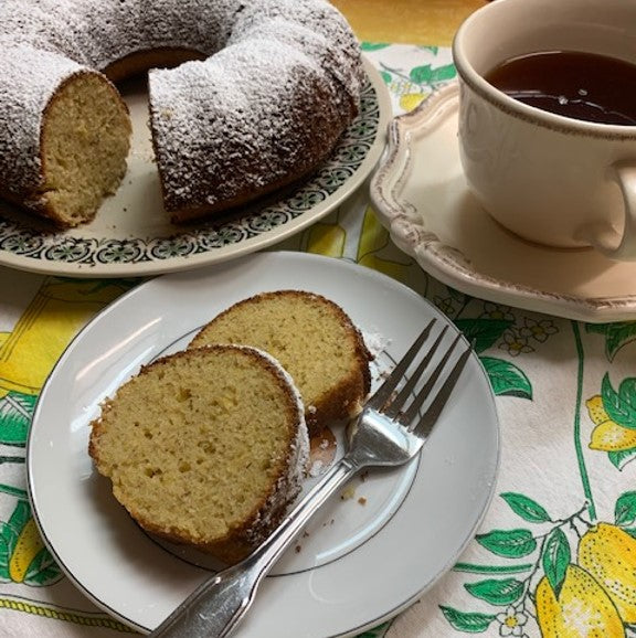 Meyer Lemon Cornmeal Teacakes