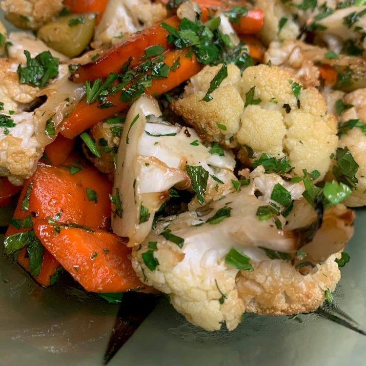 Thai Chili Mandarin & Mint Roasted Vegetables