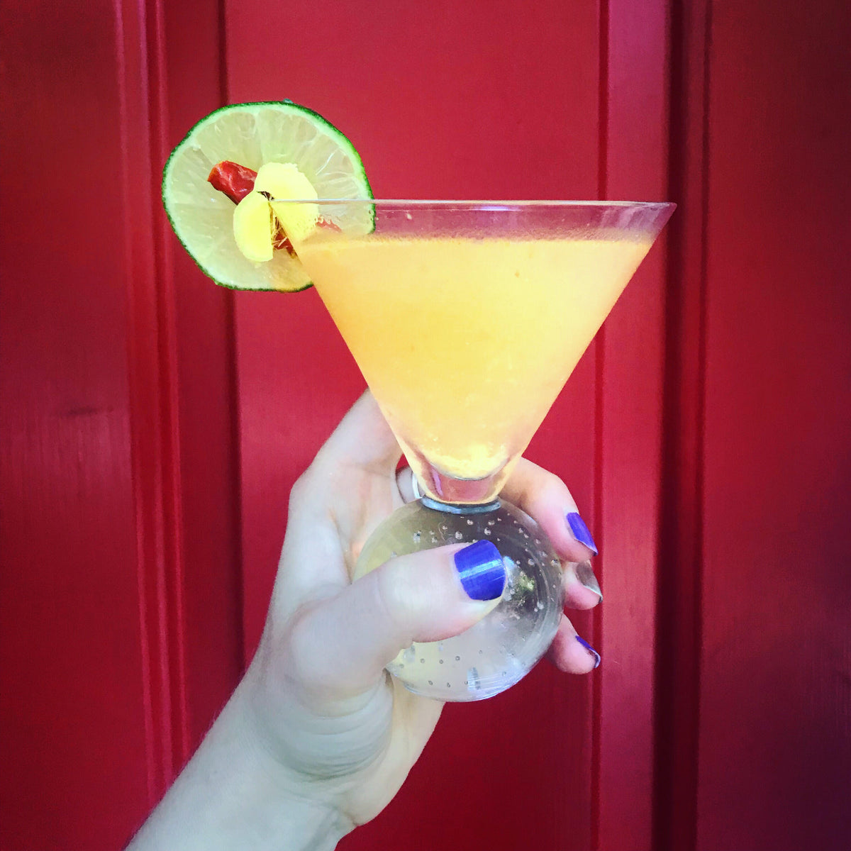 Sweet Heat Sake Cocktail