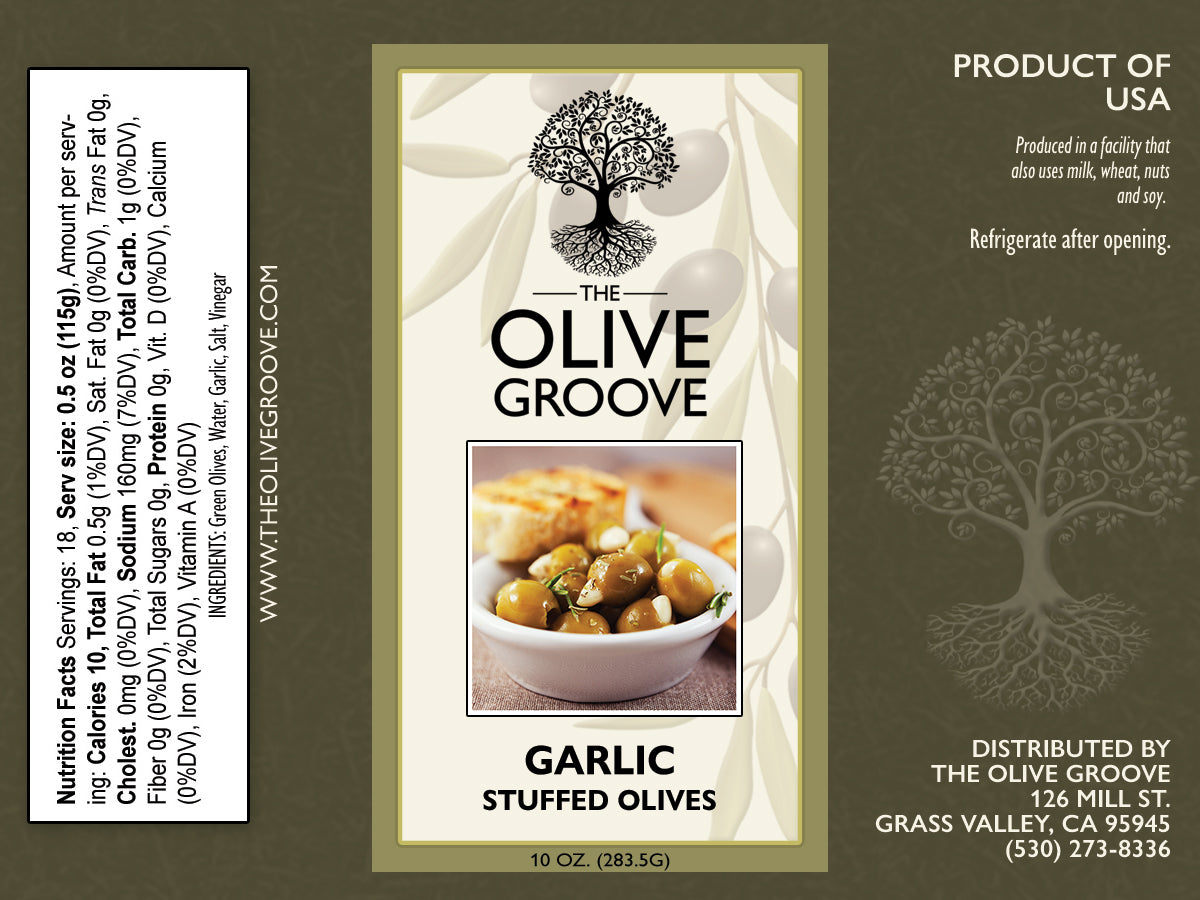 Garlic Stuffed Olives