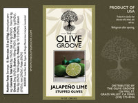 Jalapeño Lime Stuffed Olives