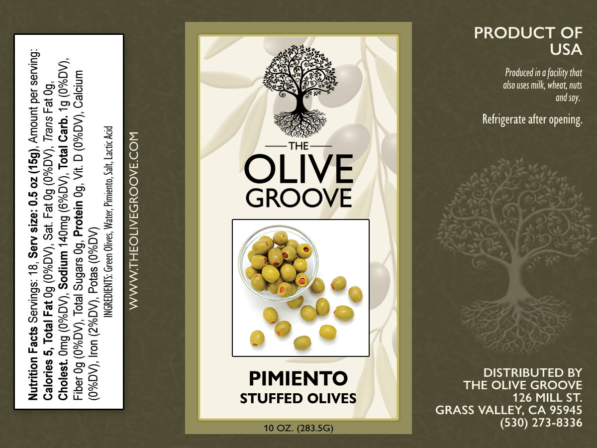 Pimiento Stuffed Olives