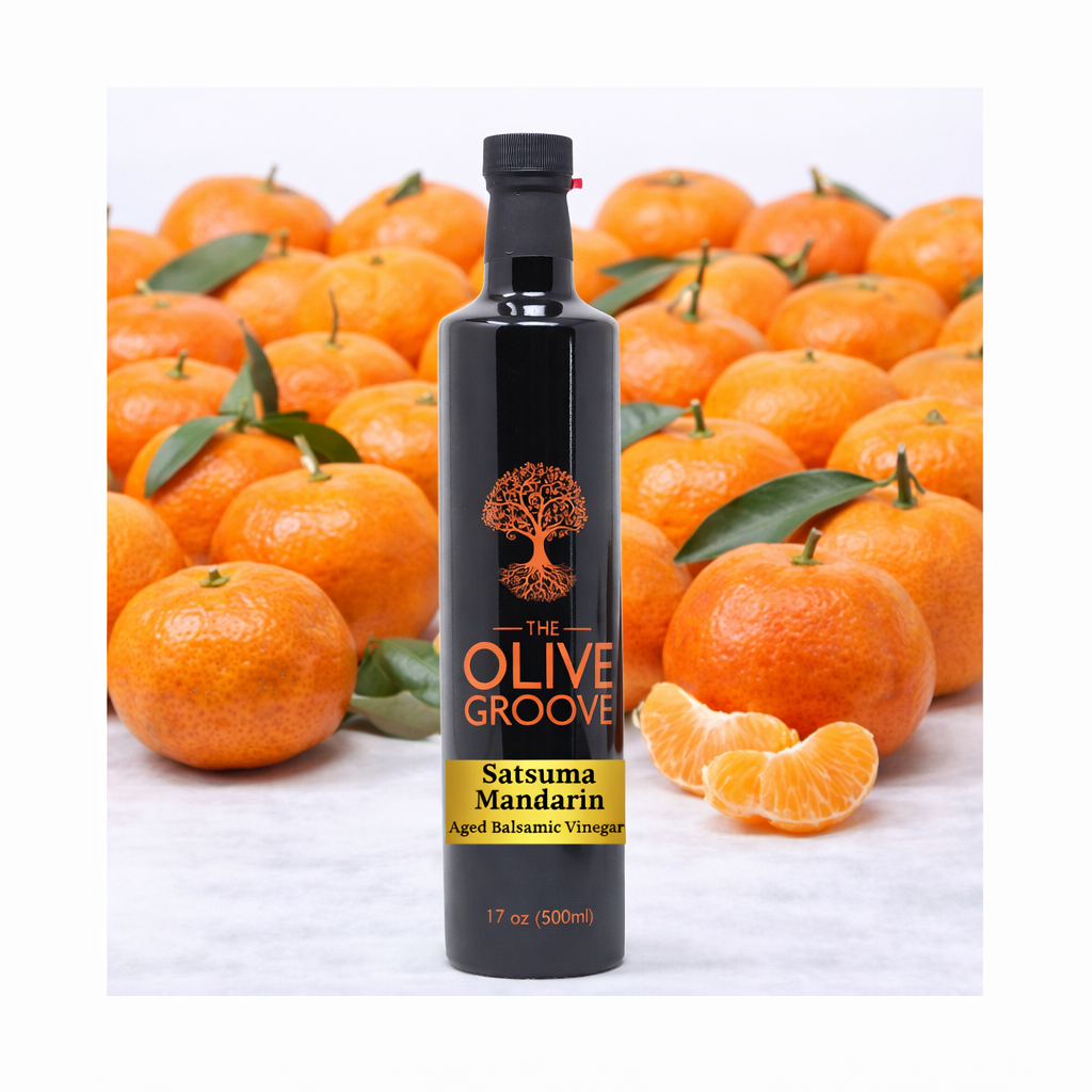 Satsuma Mandarin White Balsamic Vinegar – The Olive Groove