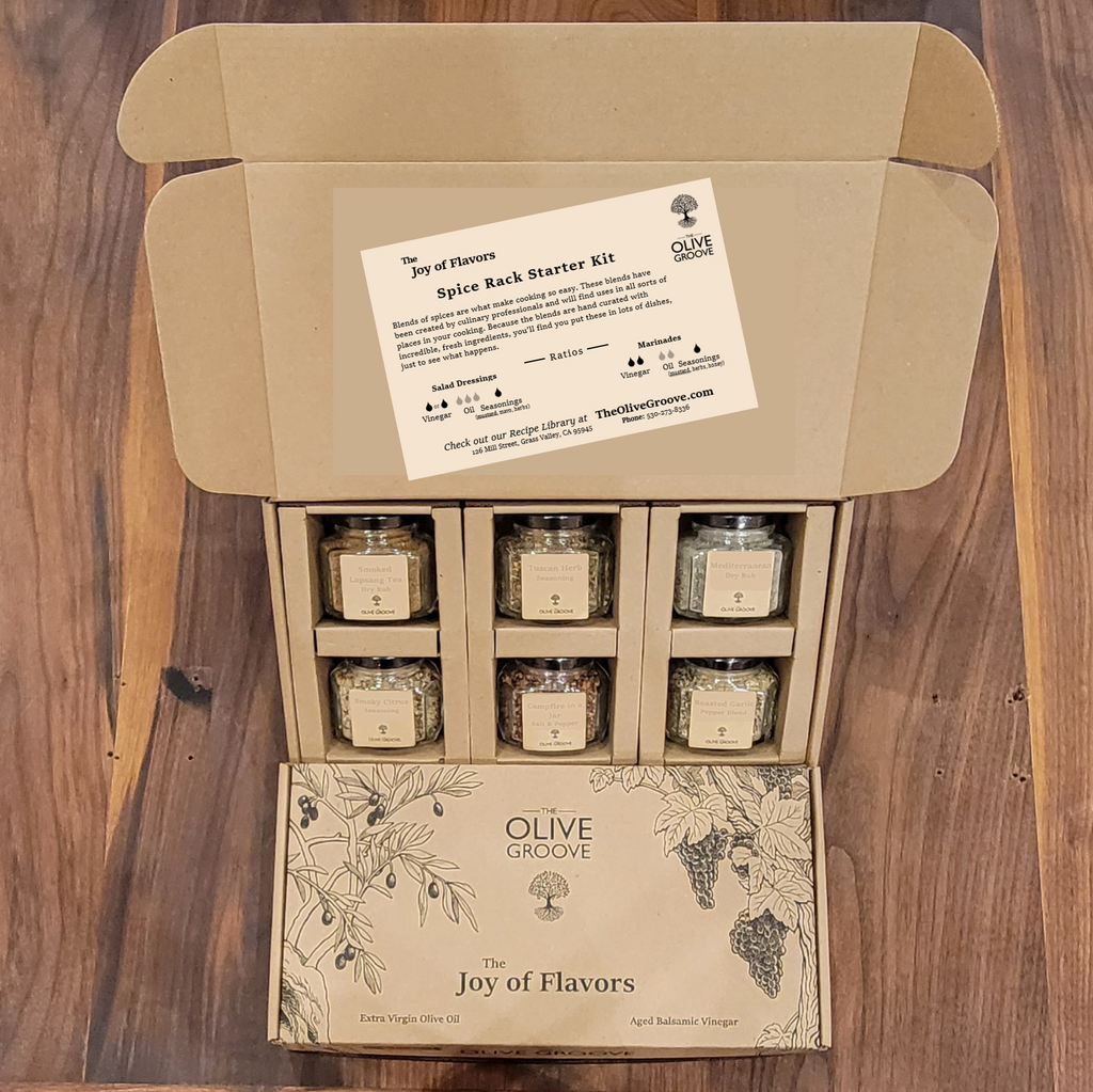 Spice Rack Starter Kit Sampler Box for Business The Olive Groove