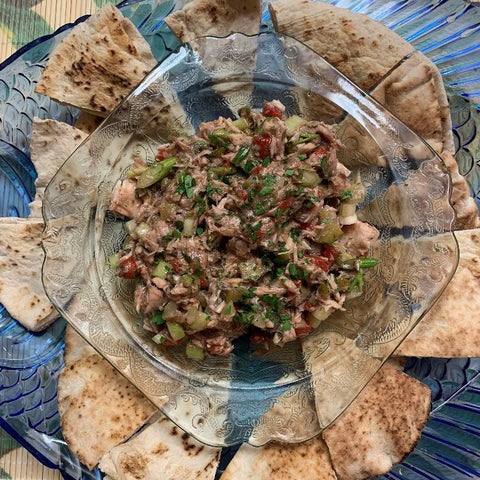Lime and Elderberry Tuna Salad