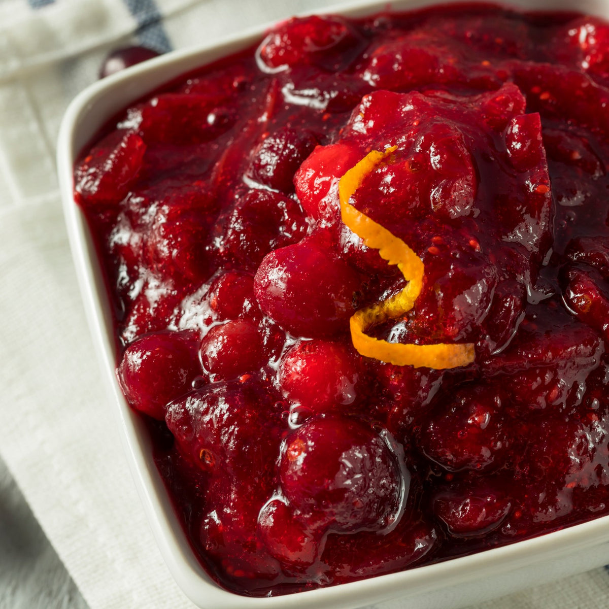 Cranberry Sauce with Citrus and Champagne