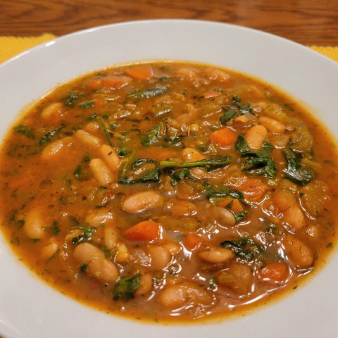Italian Tomato & White Bean Soup
