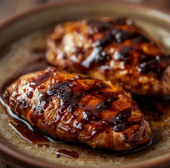 Pomegranate Garlic Marinated Baked Chicken