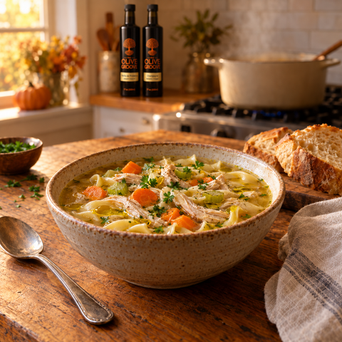 Herbes de Provence Chicken Noodle Soup