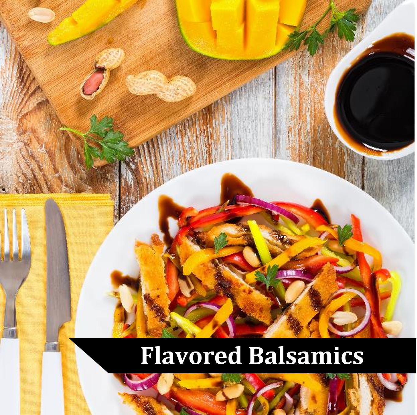 Flavored Aged Balsamic Vinegars