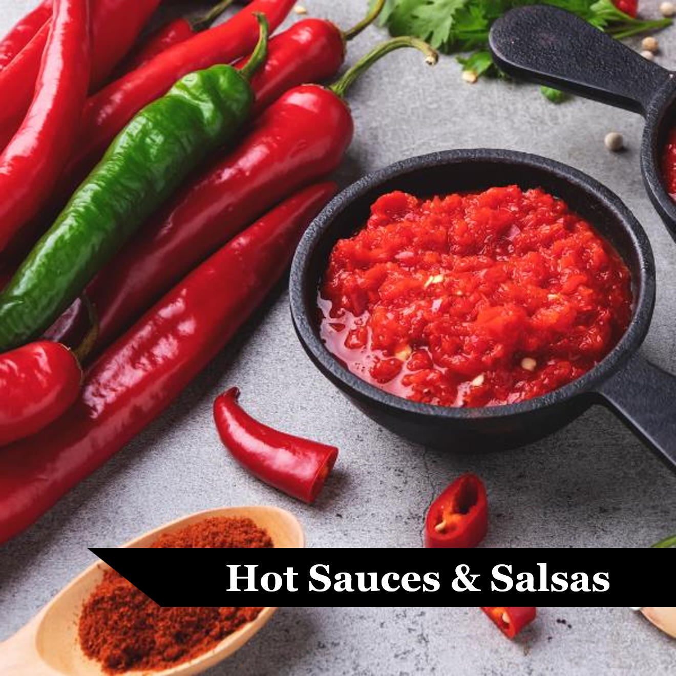 Hot Sauces & Salsa