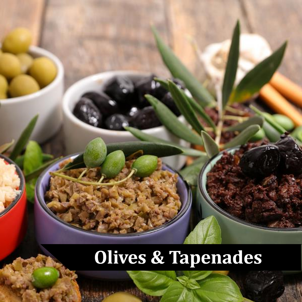 Olives & Tapenades