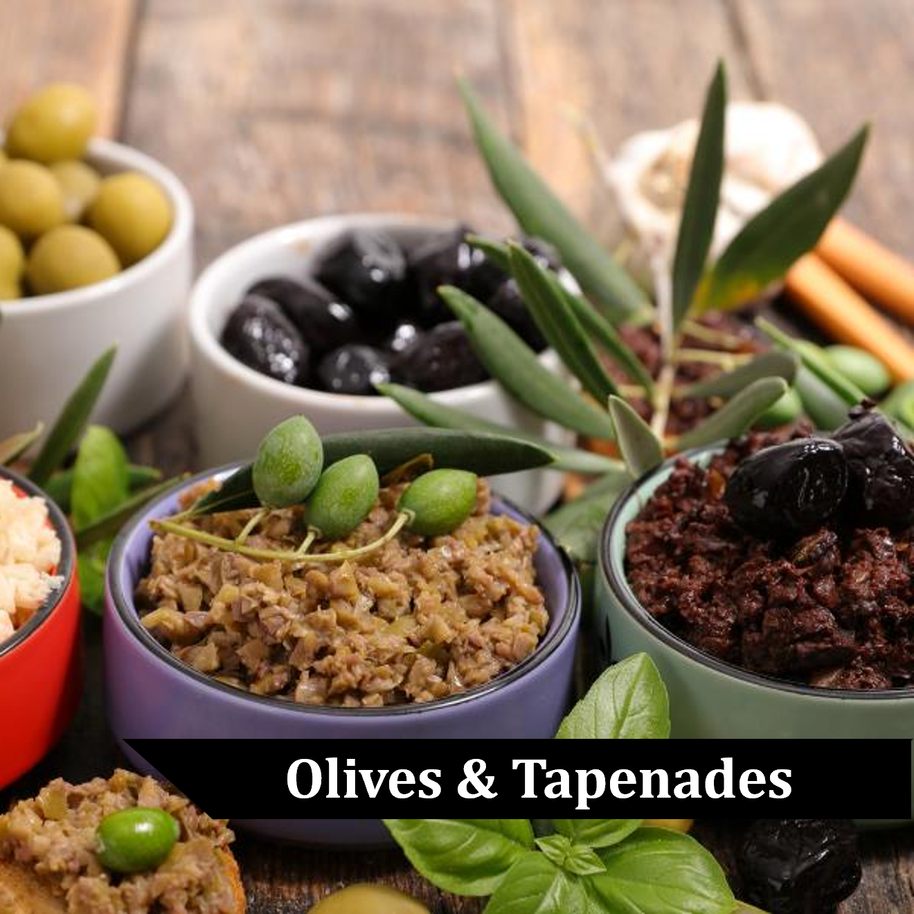 Olives & Tapenades