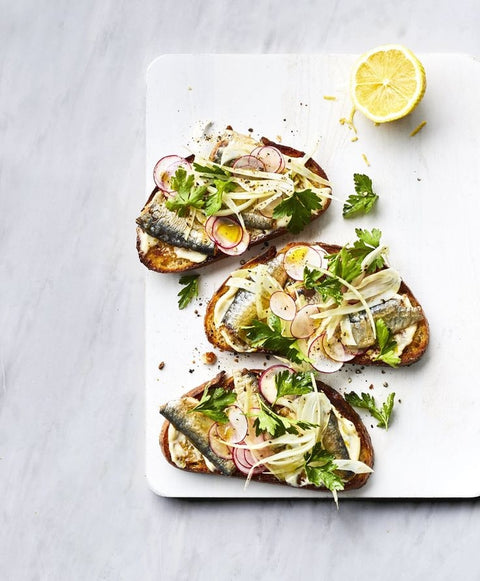 Sardines with Lemon