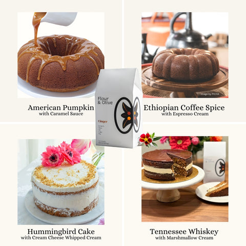 Ginger Olive Oil Cake Mix