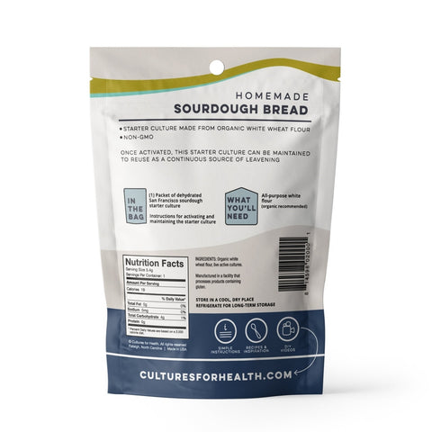 Sourdough Starter San Francisco Style