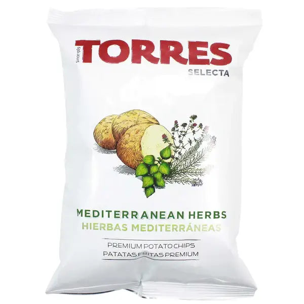 Mediterranean Herbs Torres Gourmet Potato Chips