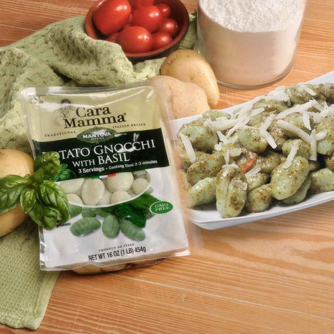 Mantova Cara Italian Potato Gnocchi with Basil
