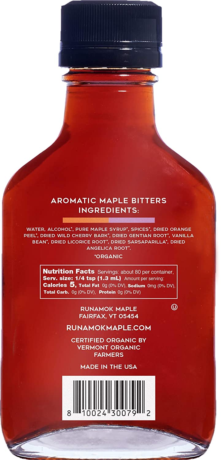 Organic Aromatic Maple Bitters
