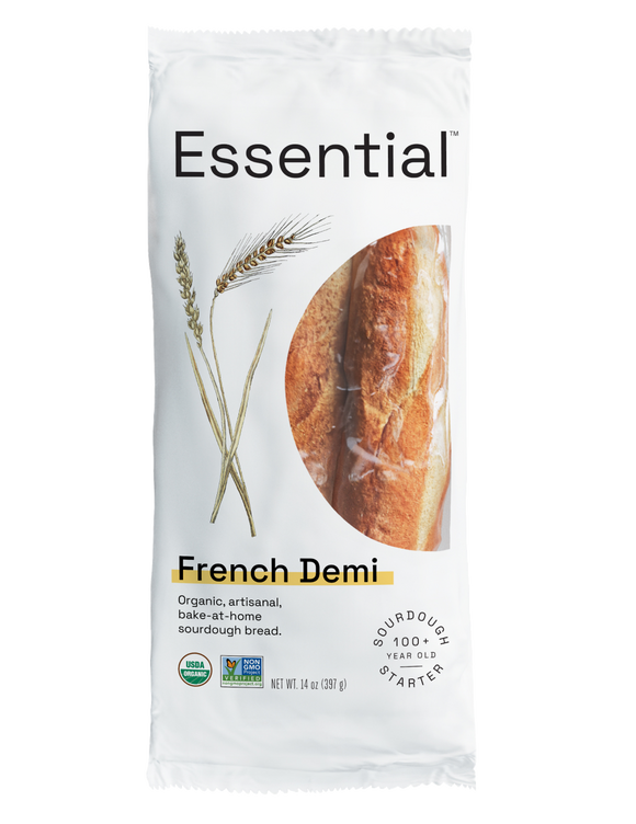 Organic Take & Bake French Demi Baguettes