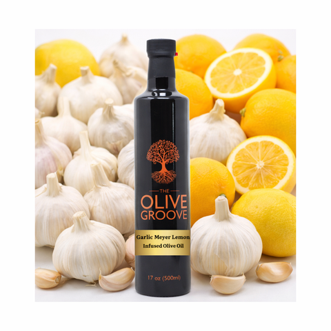 Garlic Meyer Lemon Infused Olive Oil