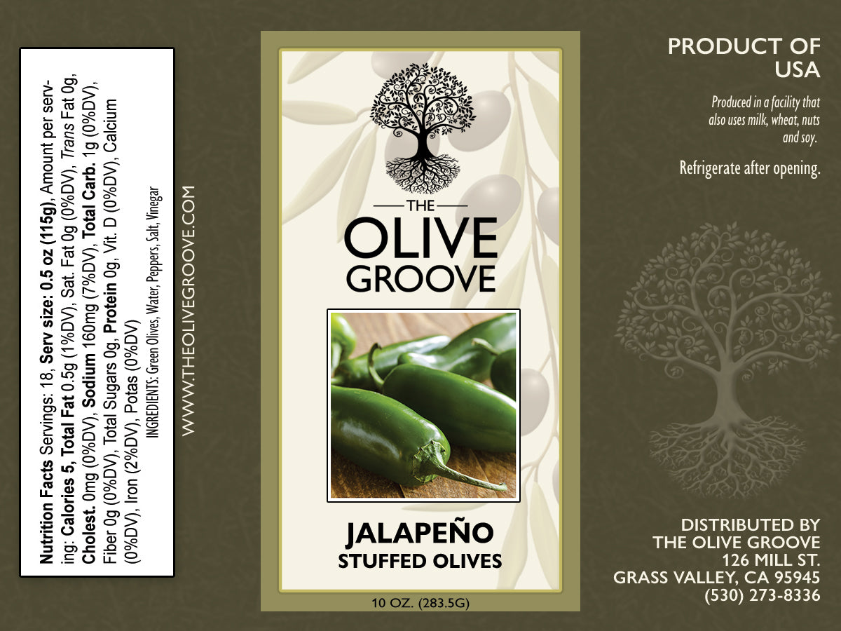 Jalapeño Stuffed Olives