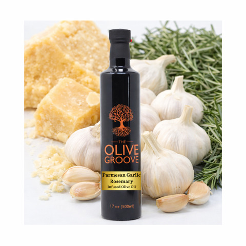 Parmesan Garlic Rosemary Infused Olive Oil