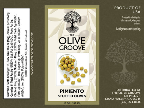 Pimiento Stuffed Olives