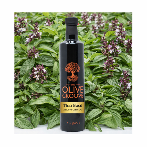 Thai Basil Infused Olive Oil – The Olive Groove