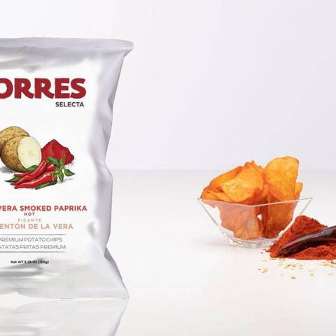 Hot Paprika Torres Gourmet Potato Chips