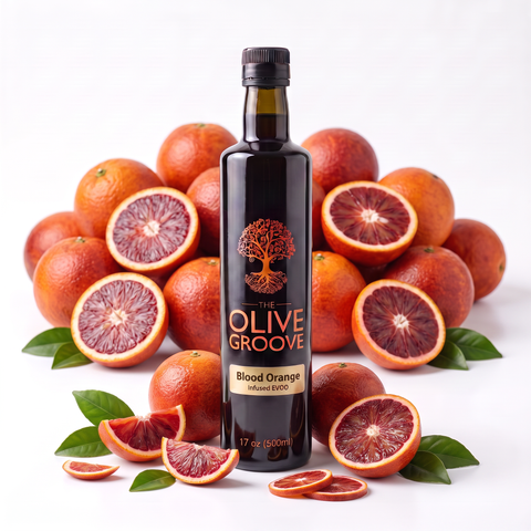 Blood Orange Infused Organic Olive Oil