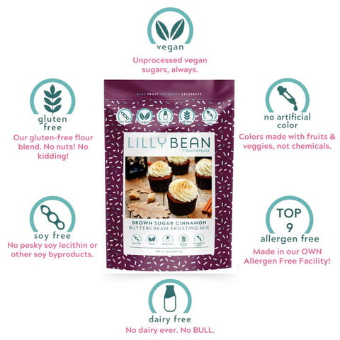 Brown Sugar Cinnamon Buttercream Frosting Mix (Vegan & GF)