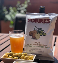 Extra Virgin Olive Oil Torres Gourmet Potato Chips