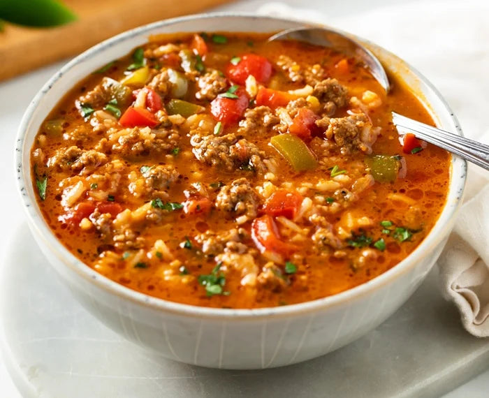 Stuffed Bell Pepper Soup—Store Pickup Only