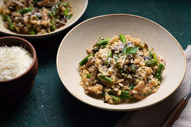 Chicken, Mushroom & Asparagus Risotto—Store Pickup Only