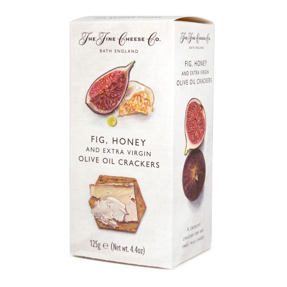 Fig, Honey, & Extra Virgin Olive Oil Crackers