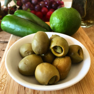 Jalapeño Lime Stuffed Olives
