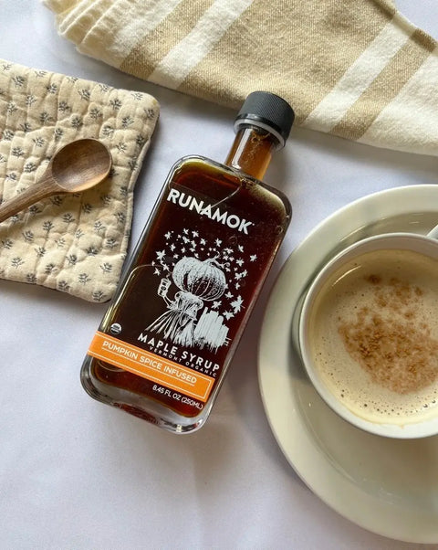 Pumpkin Spice Organic Maple Syrup~ SEASONAL