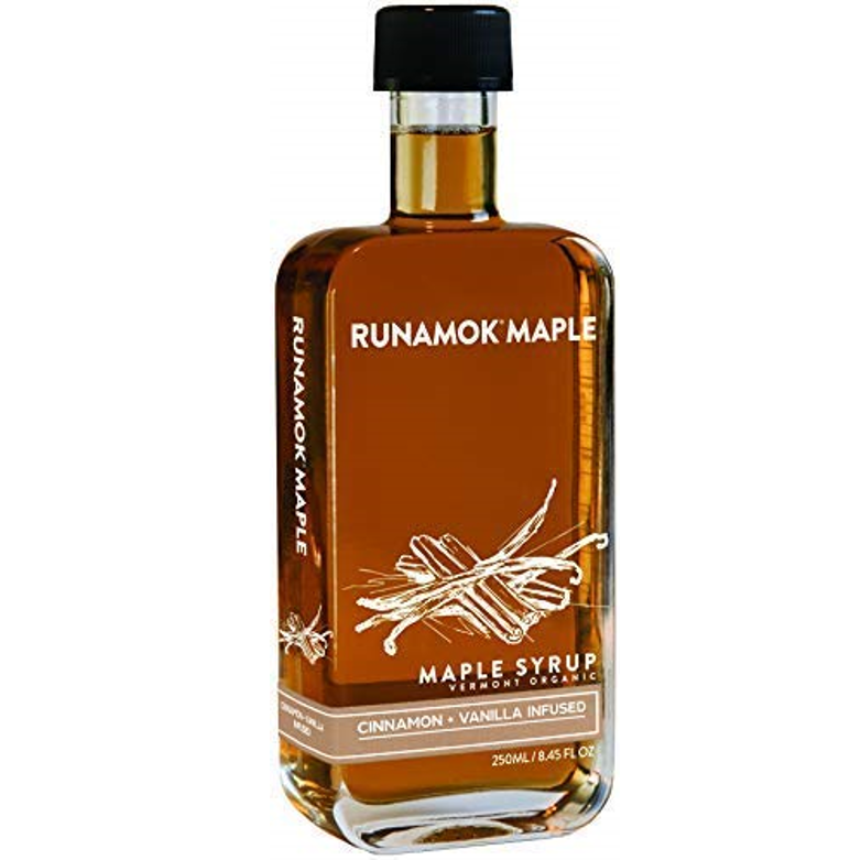 Cinnamon-Vanilla Infused Organic Maple Syrup