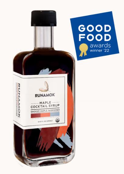 Old Fashioned Smoked Maple Syrup Mixer