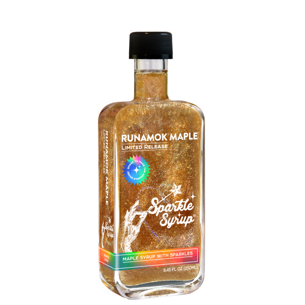 Sparkle Infused Organic Maple Syrup